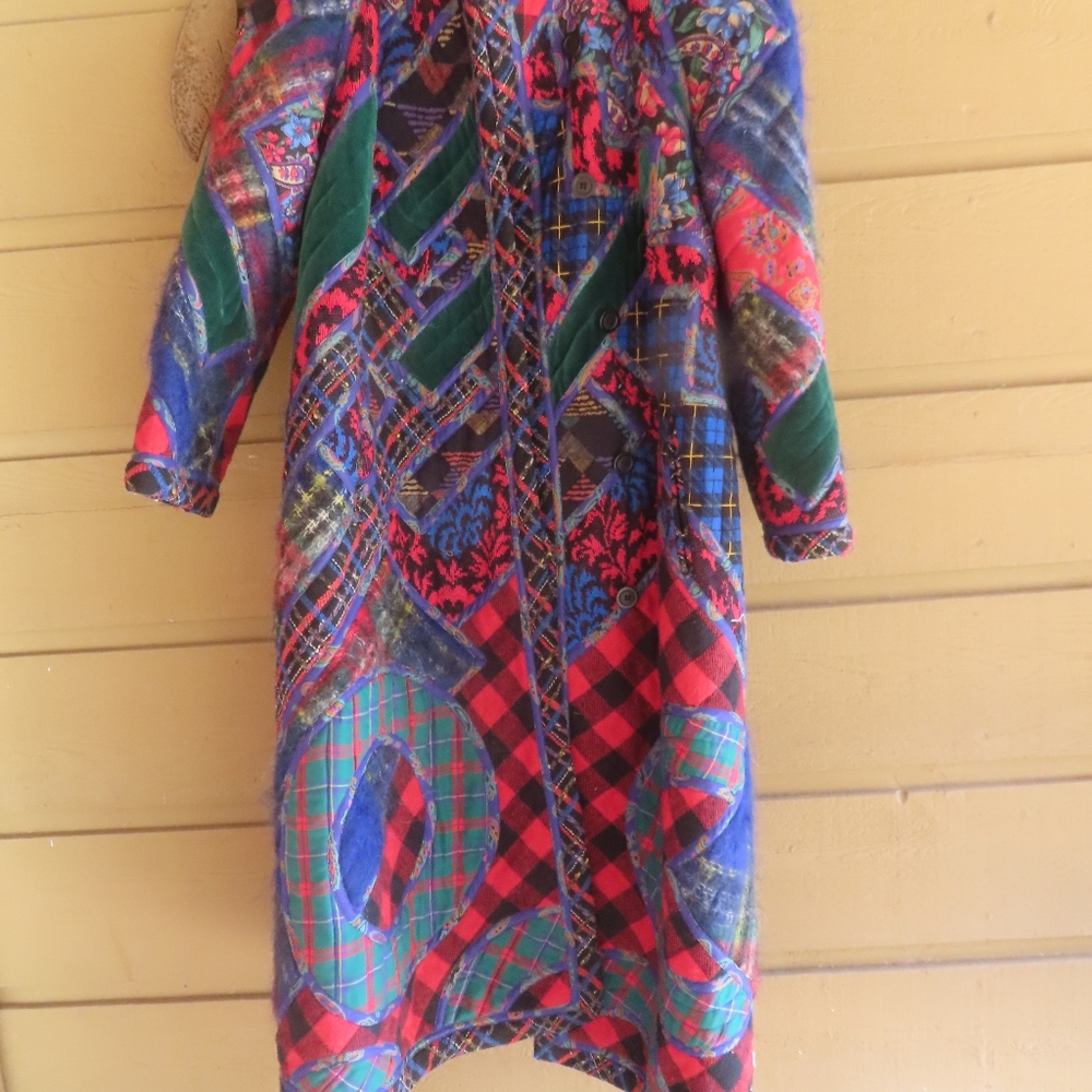 KOOS van den AKKER Wild Couture Wool Tweed Fiber Art-to-Wear Jacket Coat no size